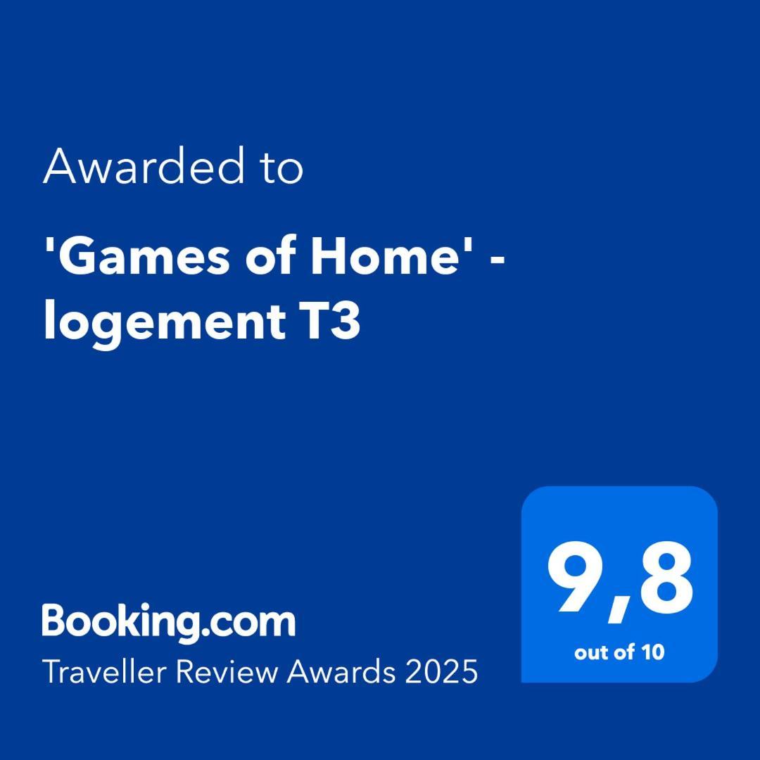 'Games Of Home' - Logement T3 Сент-Эгрев Экстерьер фото